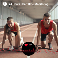 Cubot C3 SmartWatch Sport nocny Monitor pracy serca 5ATM wodoodporny panel dotykowy inteligentny zegarek Fitness Smart Watch dla mężczyzn dla kobiet z systemem Android IOS 4